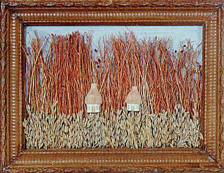 Картины из колосьев своими руками 21